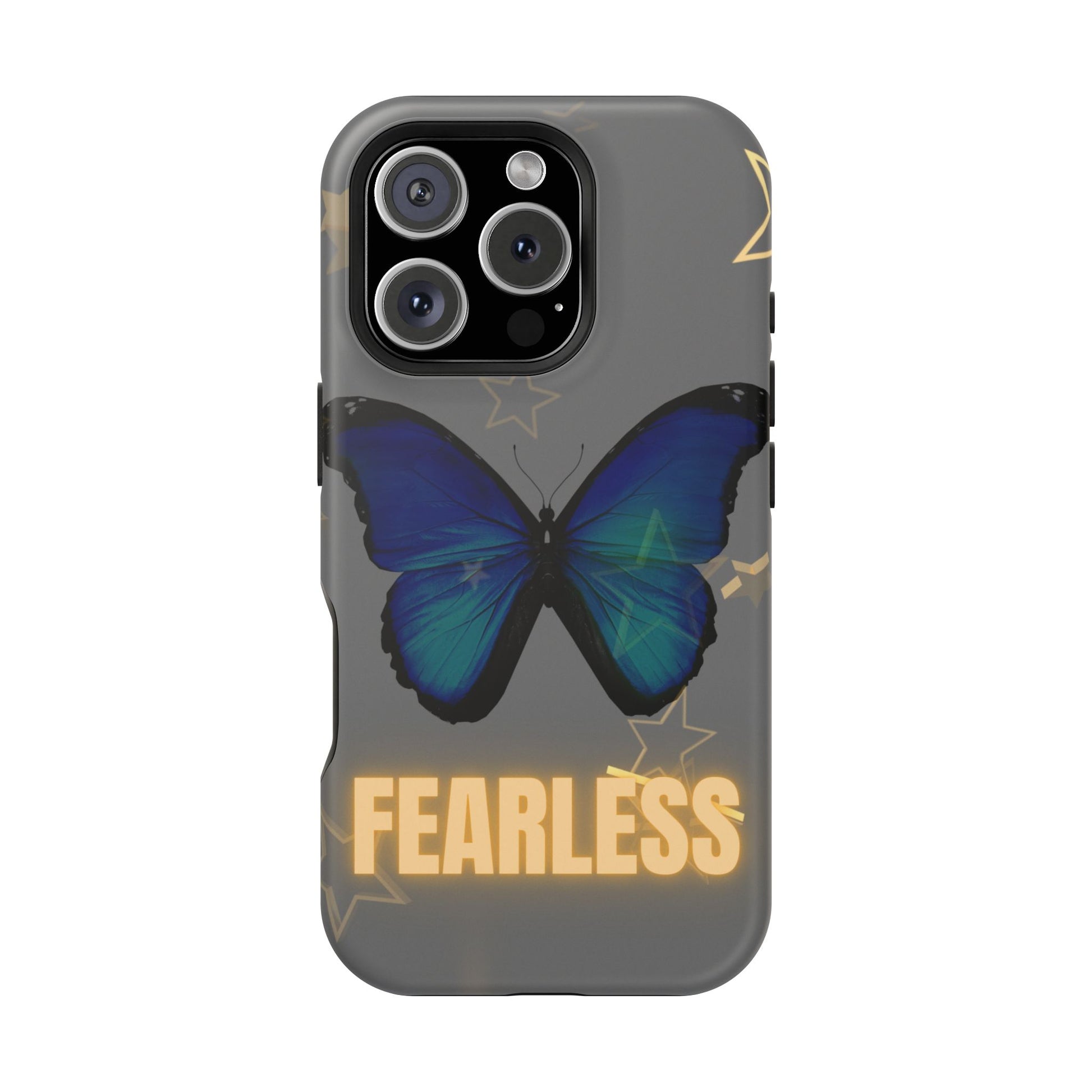 Fearless Butterfly Magnetic Phone Case - Bold and Inspirational Design