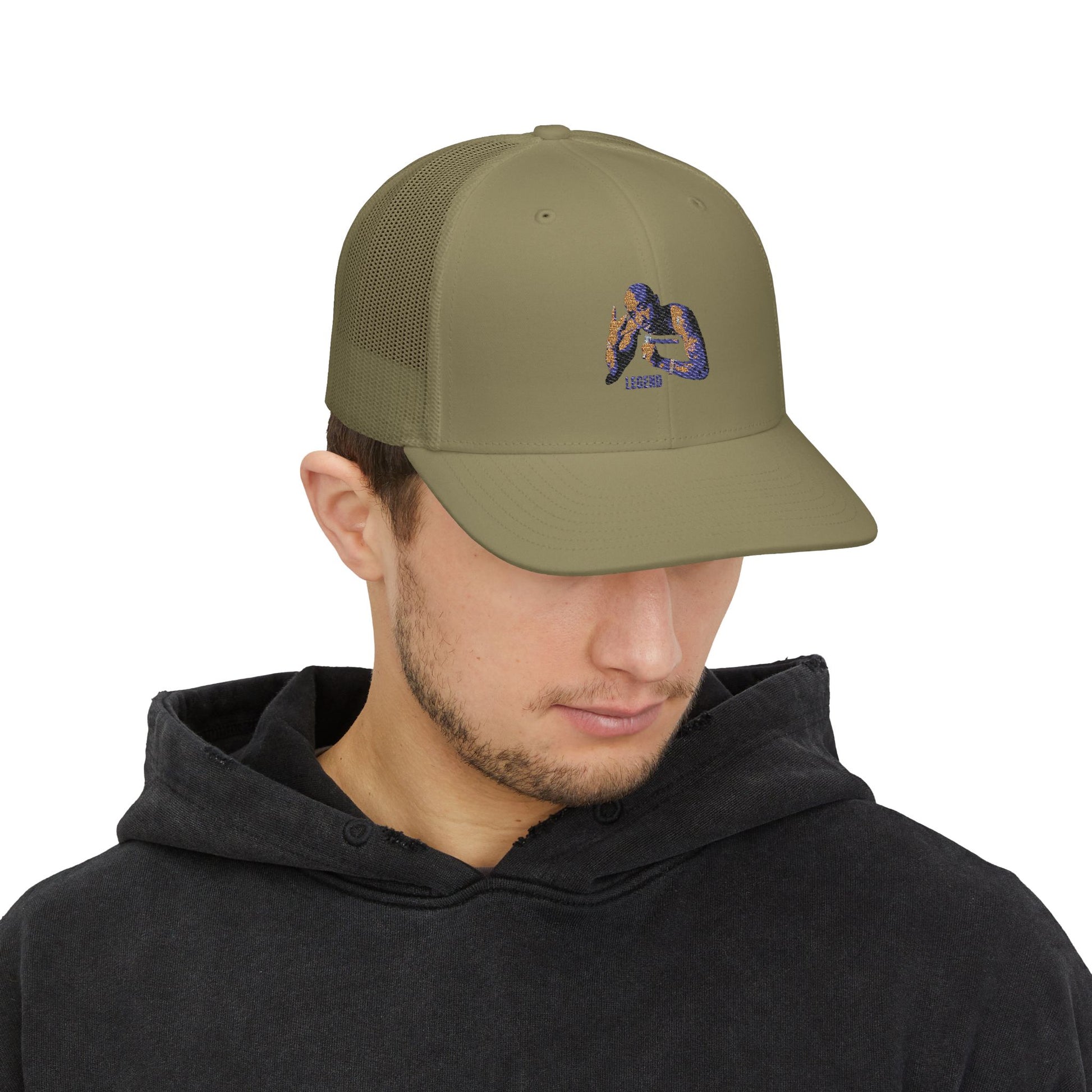 Stylish Embroidered Snapback Trucker Cap - Perfect for Sports Fans & Casual Wear