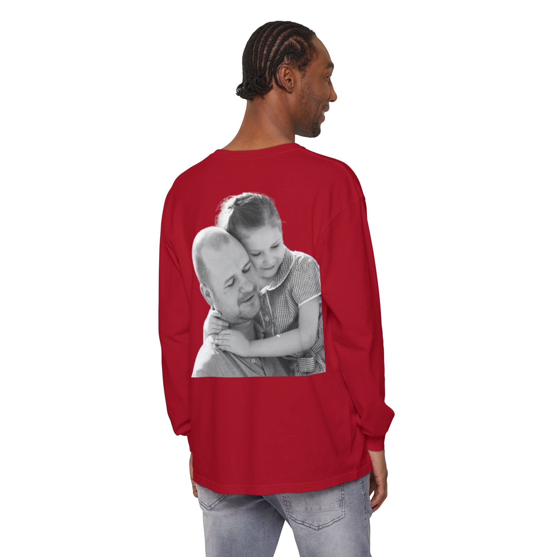 Unisex Garment-dyed Long Sleeve T-Shirt