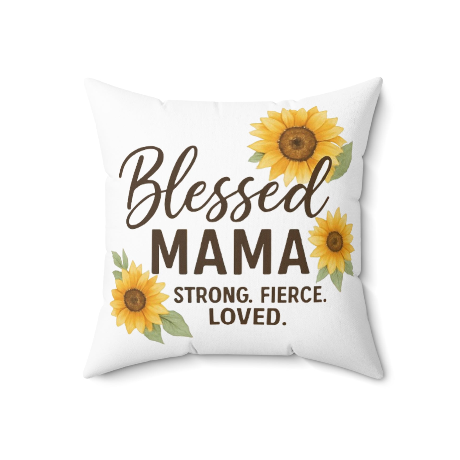 Inspirational Mom Decorative Pillow - Perfect Gift for Mother's Day or Birthdays