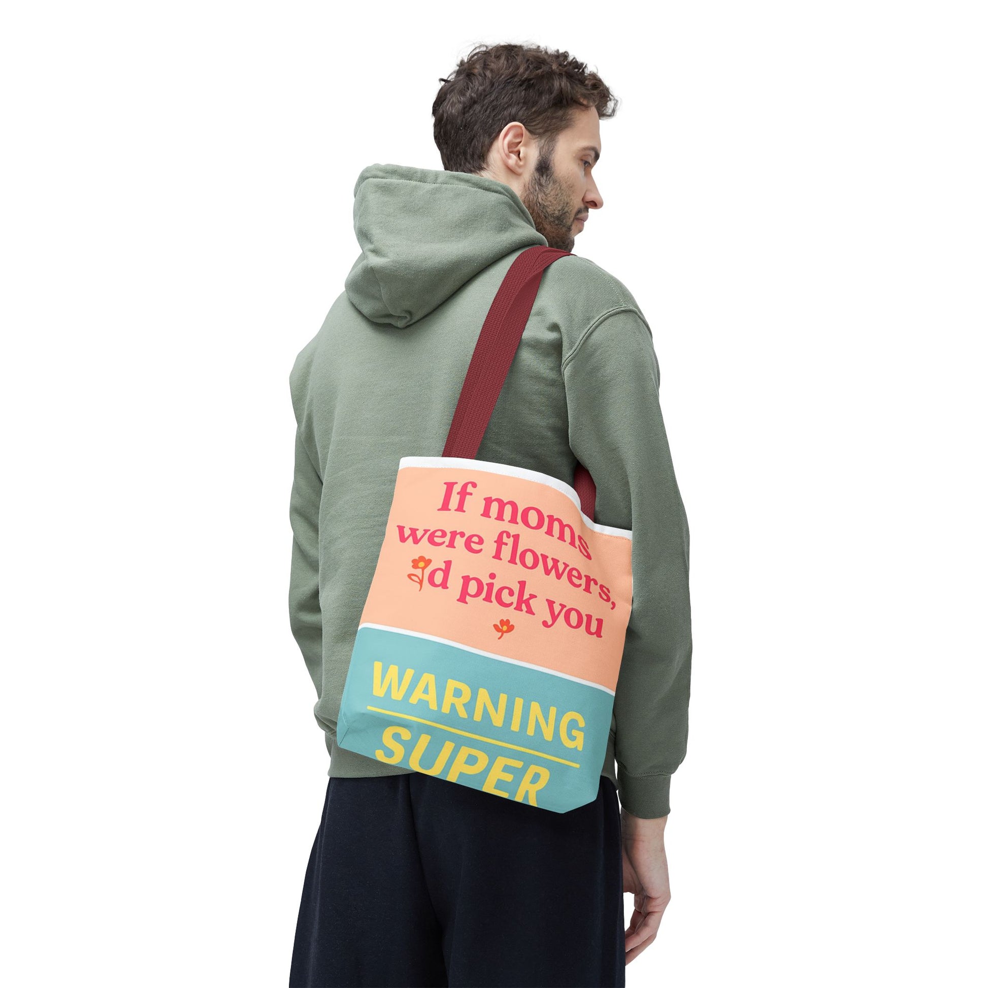 Floral Quote Tote Bag for Moms - Perfect Gift for Mother’s Day