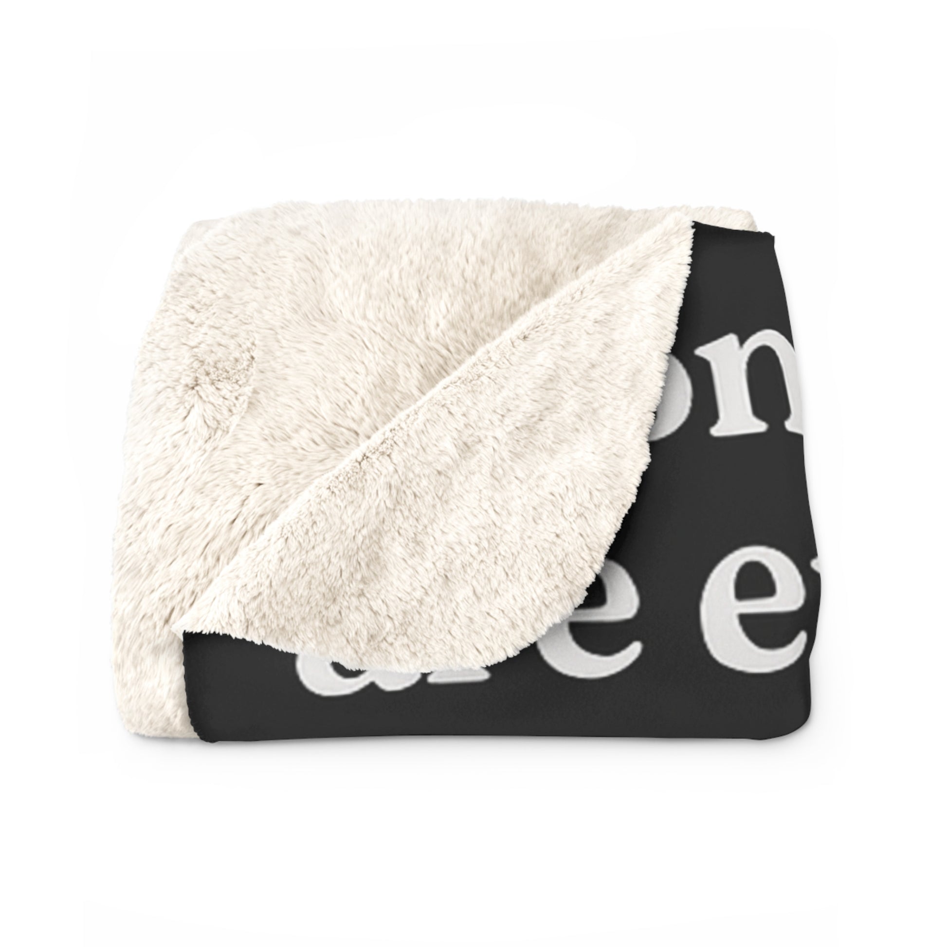 Cozy Sherpa Fleece Blanket for Moms - 'Best Mom Ever' Gift