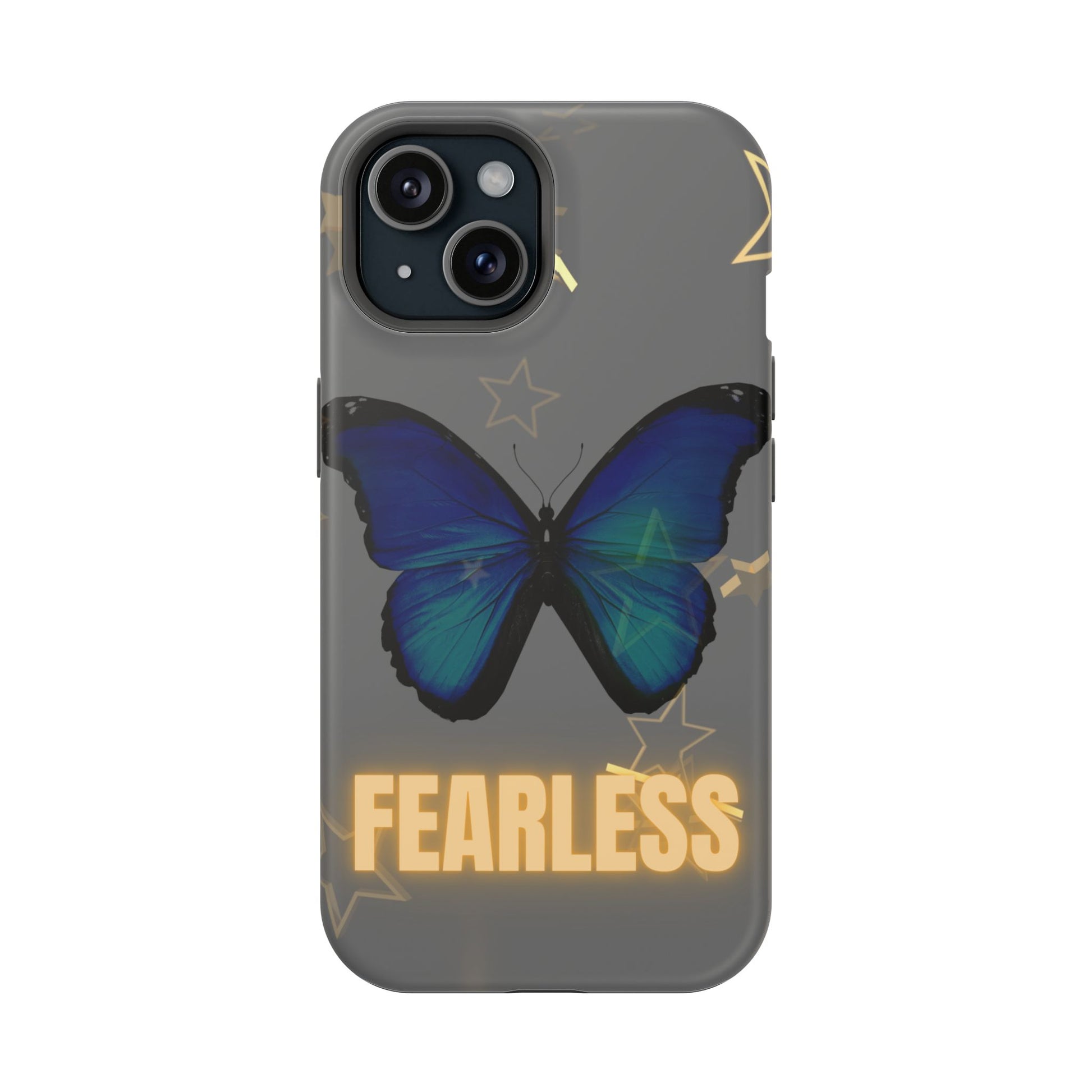 Fearless Butterfly Magnetic Phone Case - Bold and Inspirational Design