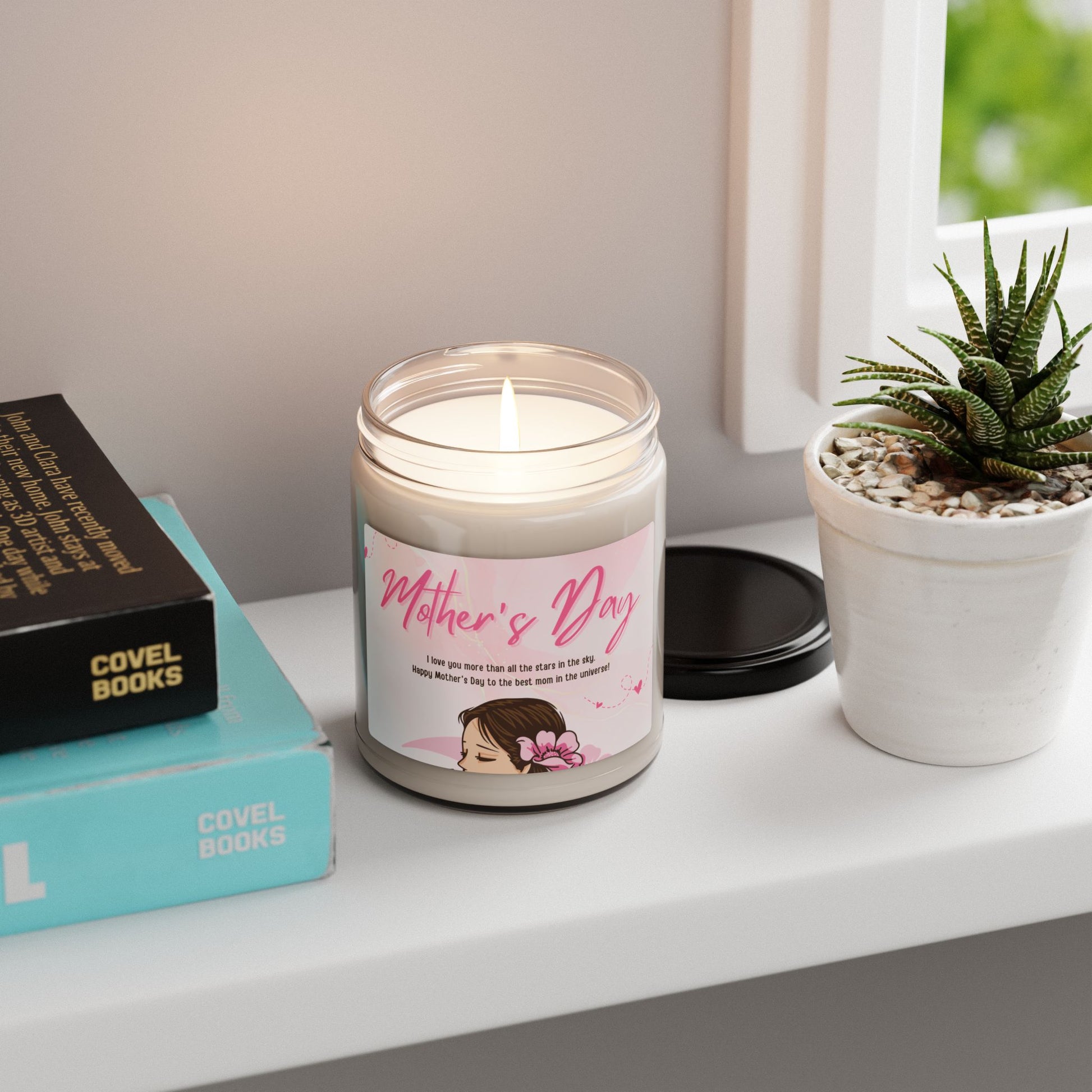 Mother's Day Scented Soy Candle - 9oz - Thoughtful Gift for Moms