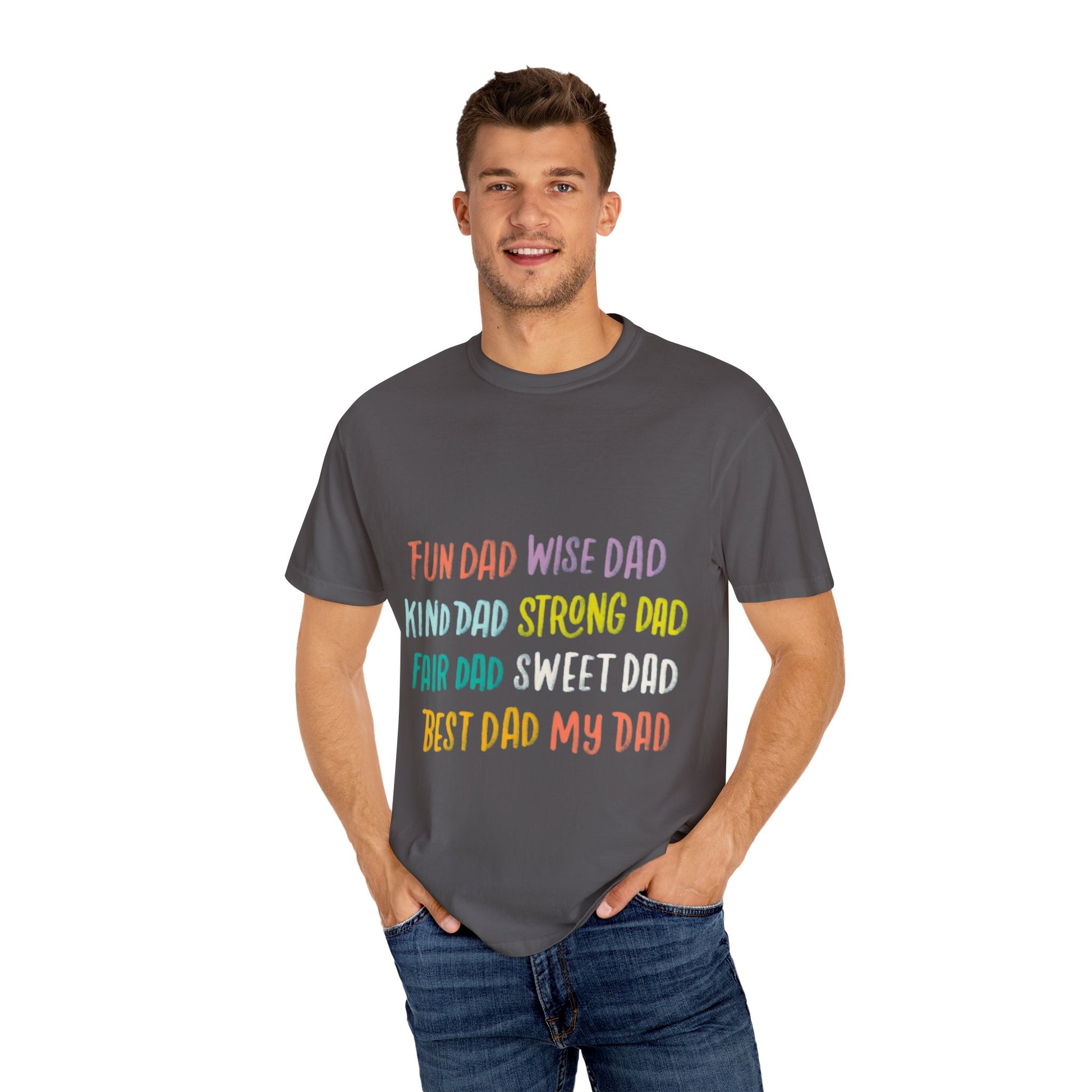 Happy Father's Day Unisex T-Shirt - Celebrating 'Fun Dad', 'Wise Dad', and More!