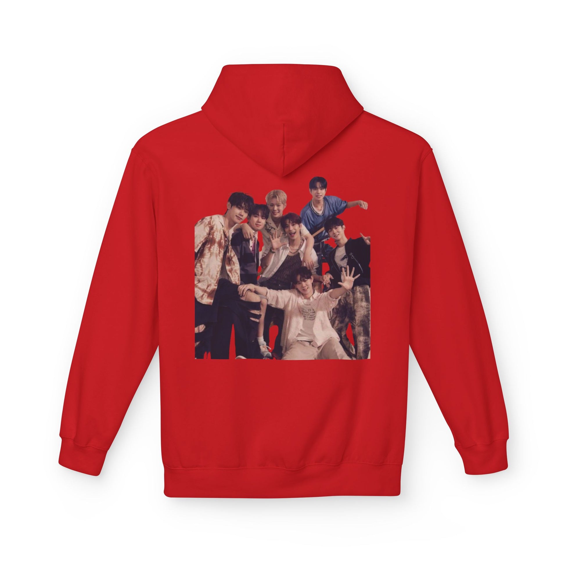 Unisex Midweight Softstyle Fleece Hoodie - Stylish Group Photo Design