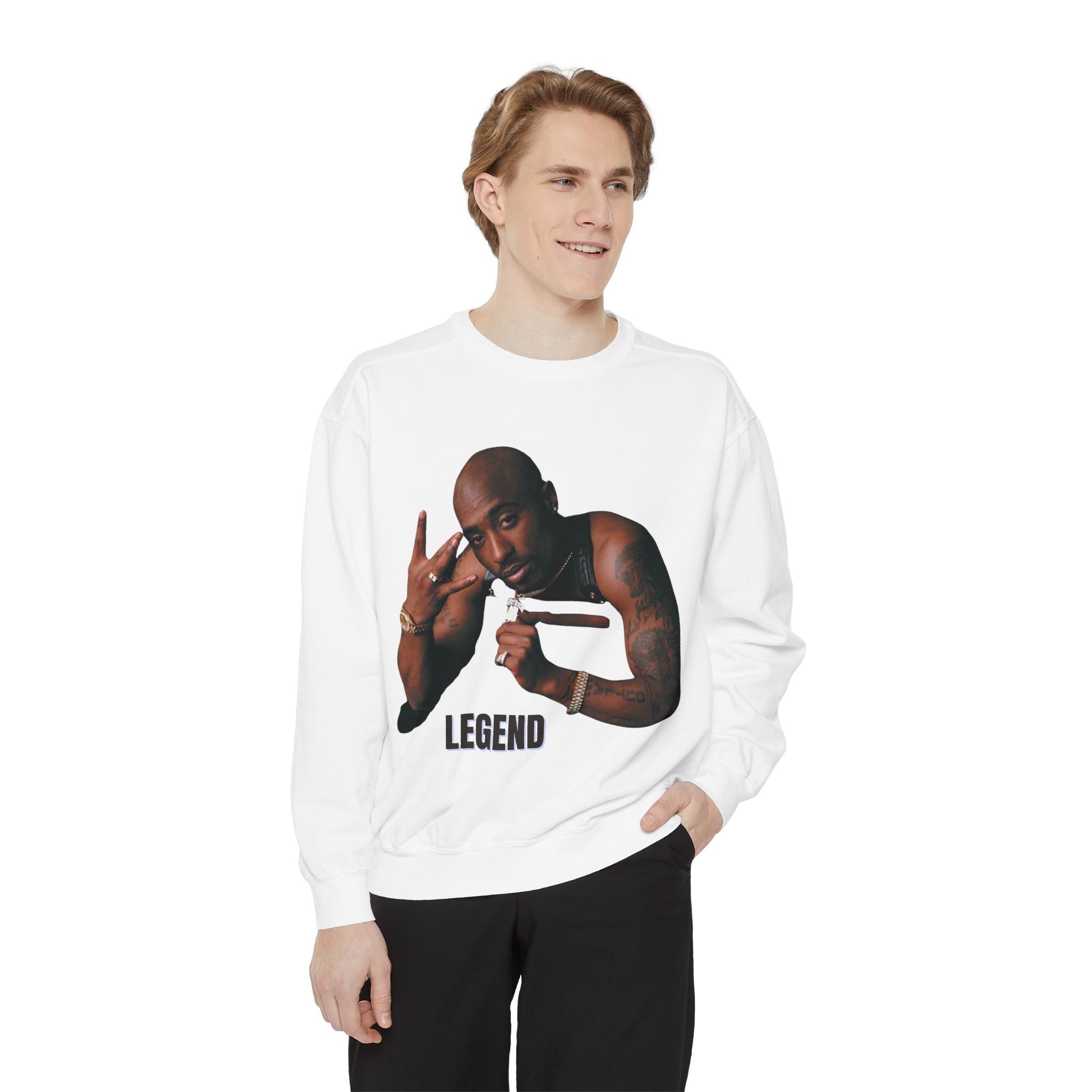 Unisex Garment-Dyed Sweatshirt
