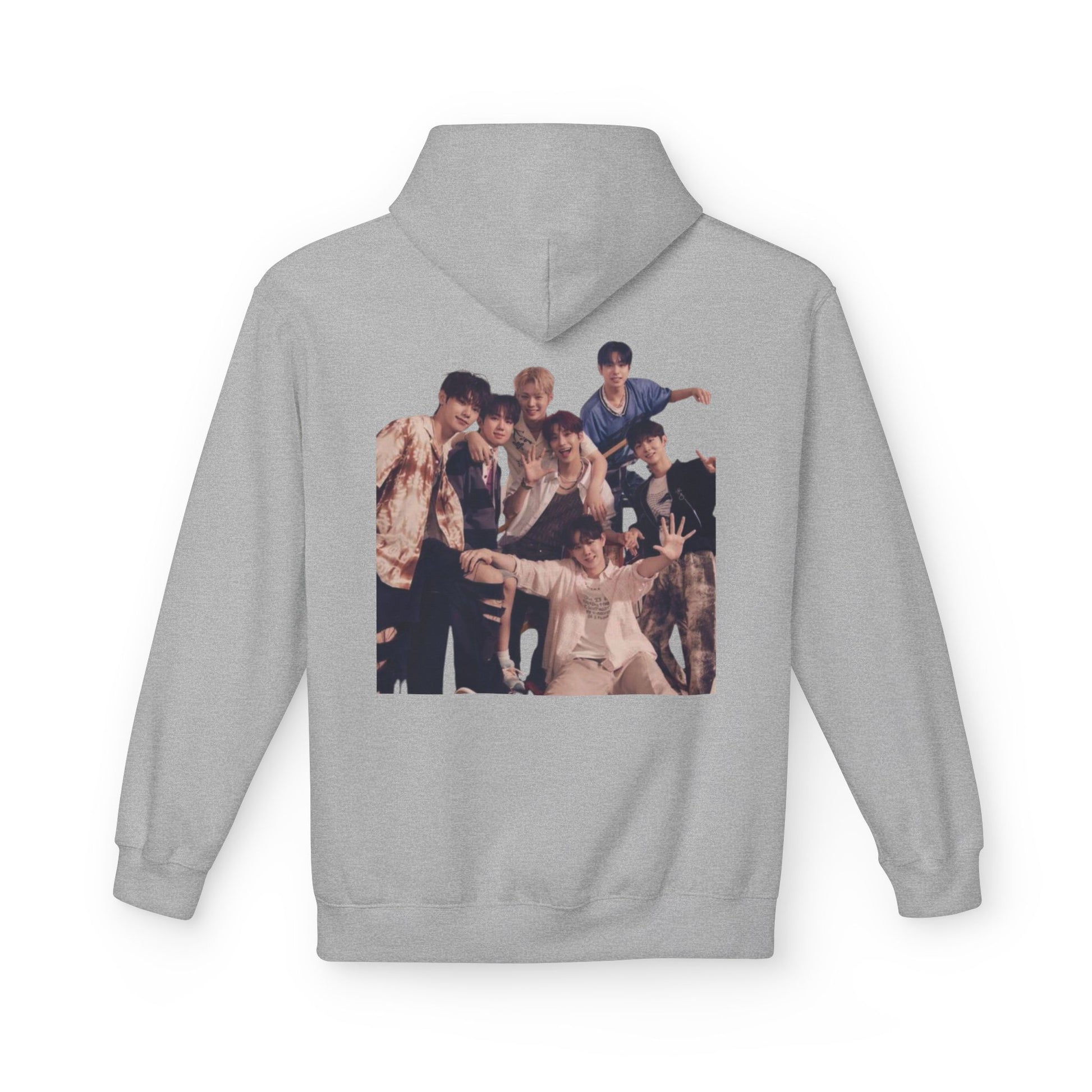 Unisex Midweight Softstyle Fleece Hoodie - Stylish Group Photo Design