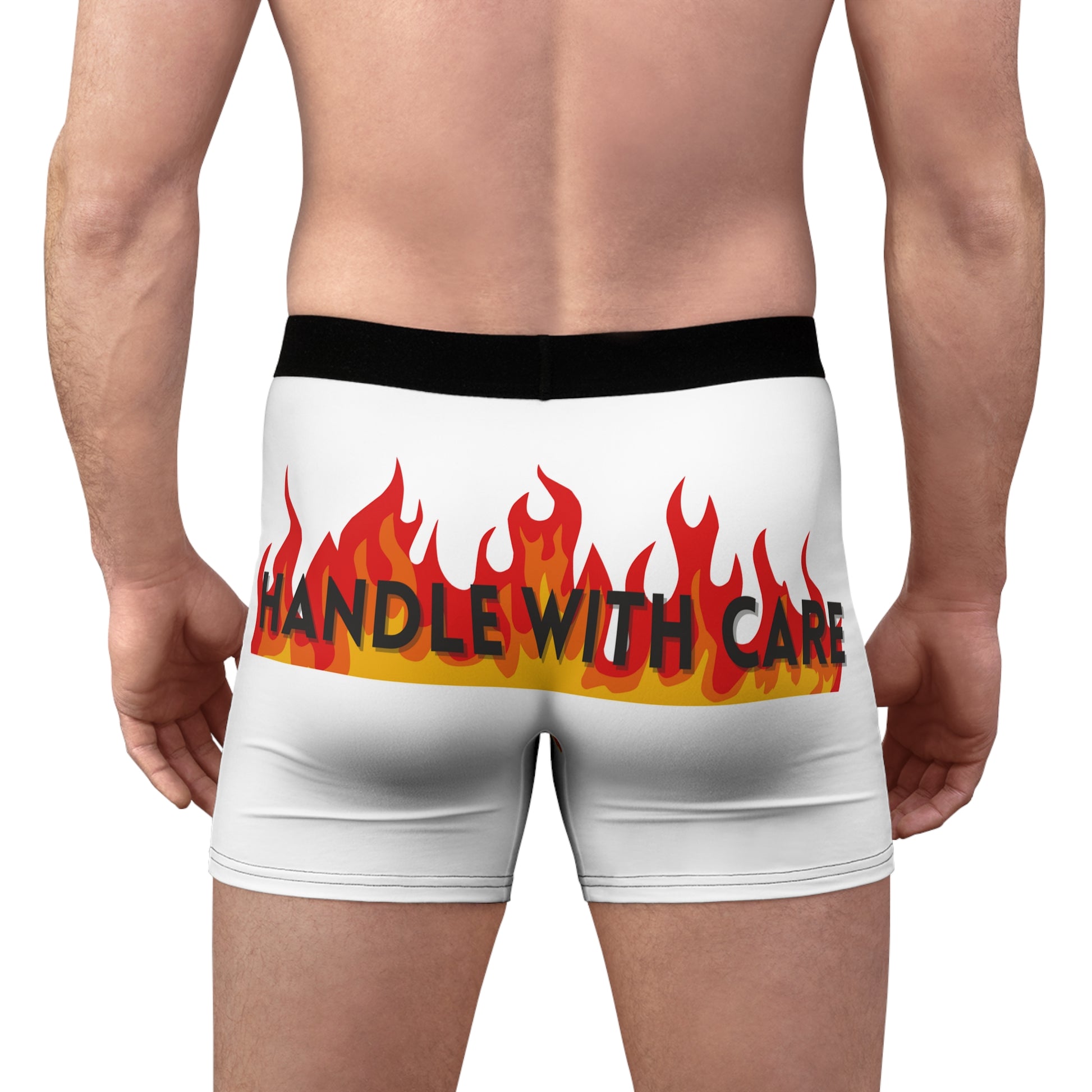 Fun Men&#039;s Boxer Briefs - NSFW &amp; Handle With Care Designs
