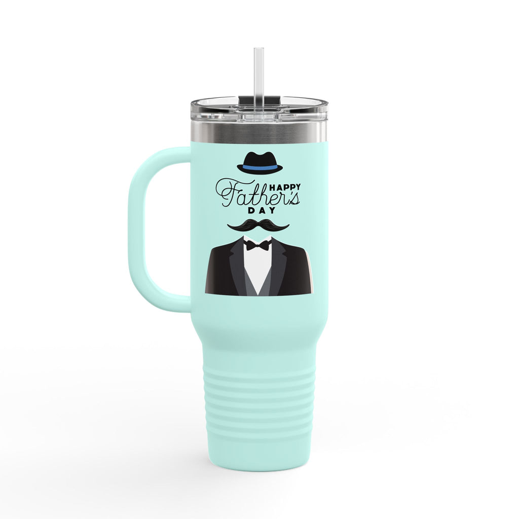 Thank You Dad Insulated Travel Mug - 40oz Adventure Tumbler, Perfect Father's Day Gift, Camping Mug, Outdoor Gear, Personalized Drinkware