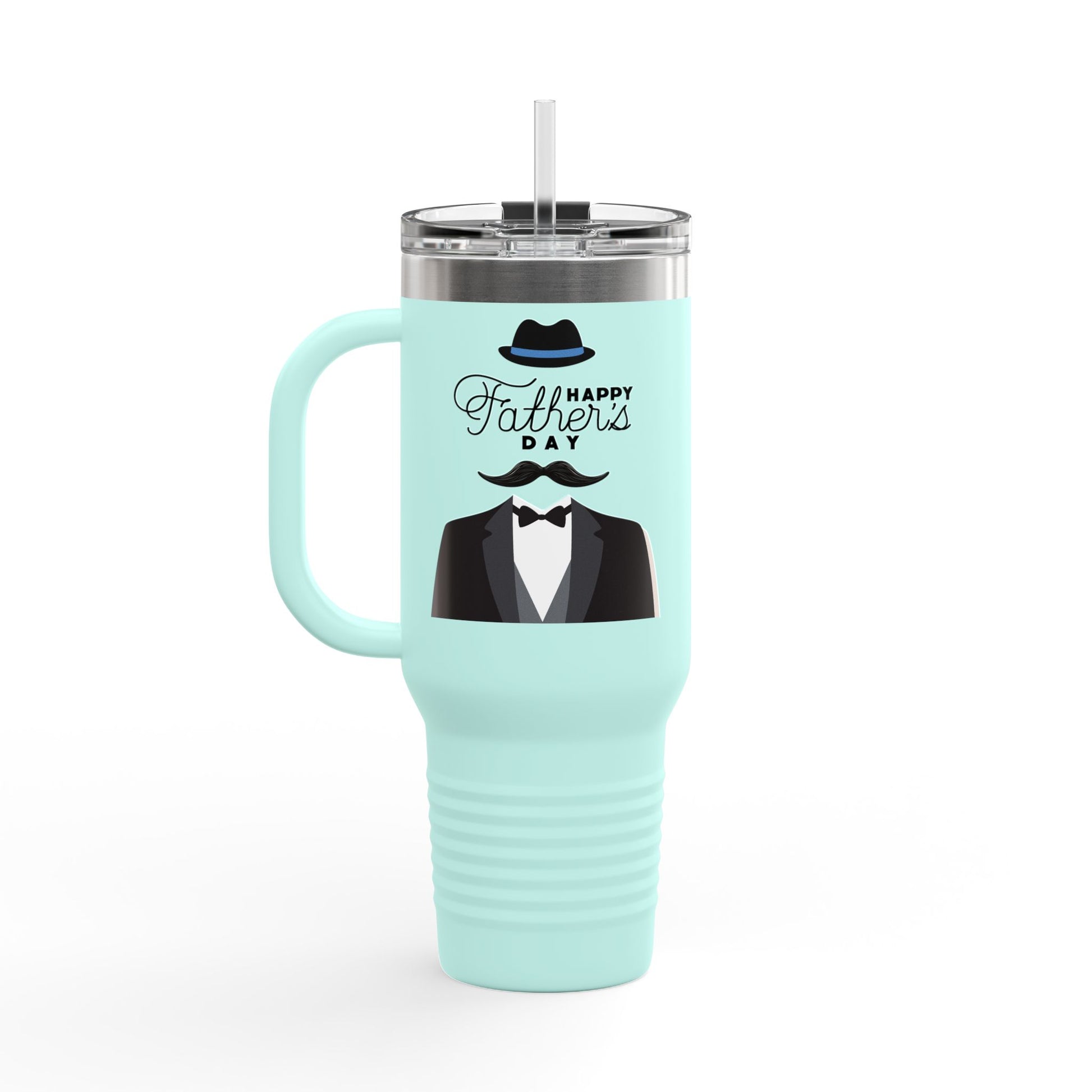 Thank You Dad Insulated Travel Mug - 40oz Adventure Tumbler, Perfect Father's Day Gift, Camping Mug, Outdoor Gear, Personalized Drinkware