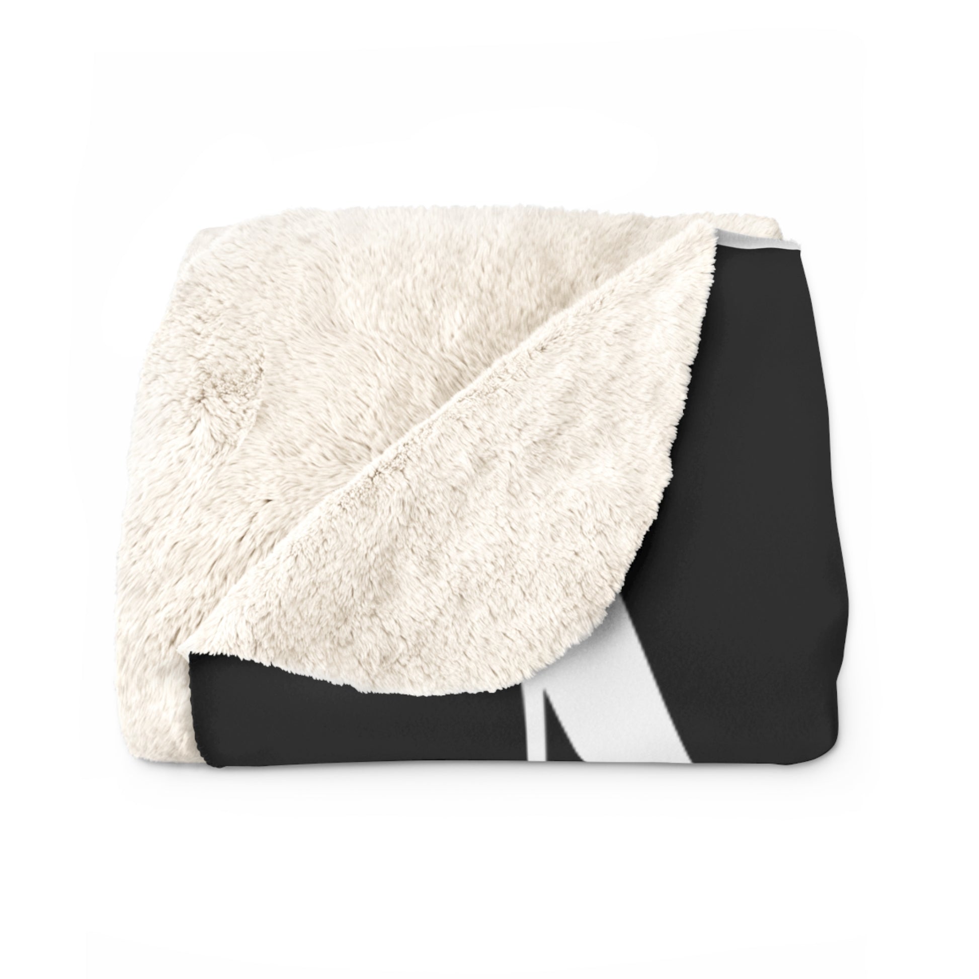 Cozy Sherpa Fleece Blanket - Happy Mother's Day Floral Design
