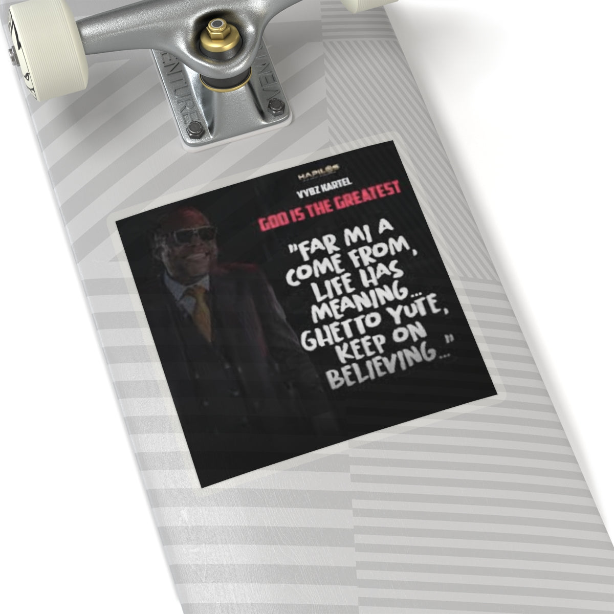 Vybz Kartel Inspirational Kiss-Cut Stickers, Motivational Laptop Decal, Positive Affirmation Stickers, Ghetto Yute Stickers, Belief [...]