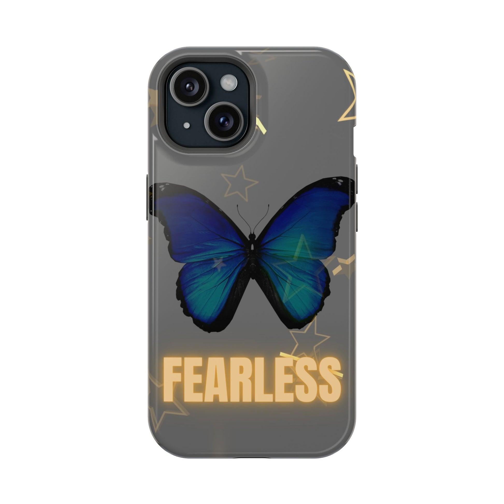 Fearless Butterfly Magnetic Phone Case - Bold and Inspirational Design
