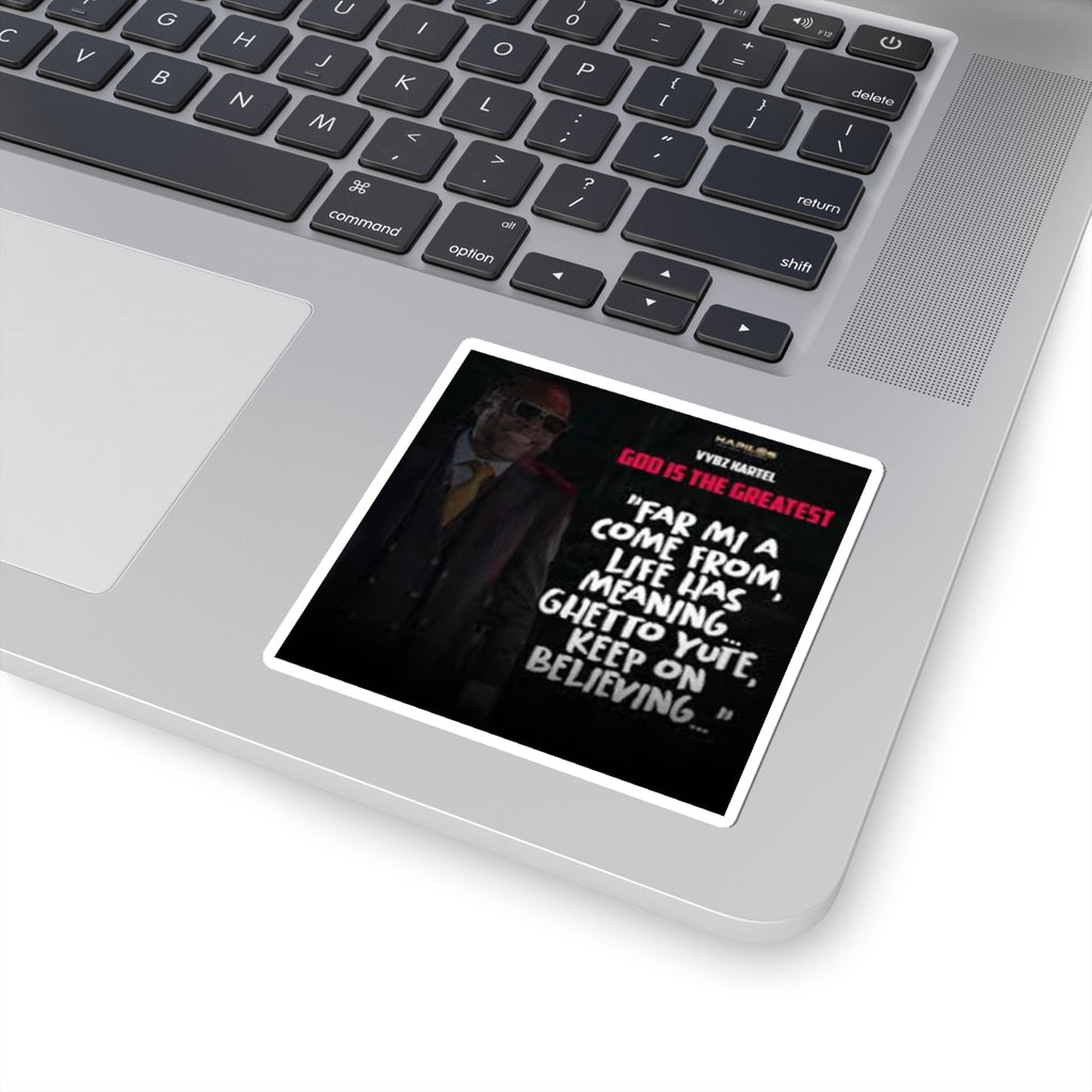 Vybz Kartel Inspirational Kiss-Cut Stickers, Motivational Laptop Decal, Positive Affirmation Stickers, Ghetto Yute Stickers, Belief [...]