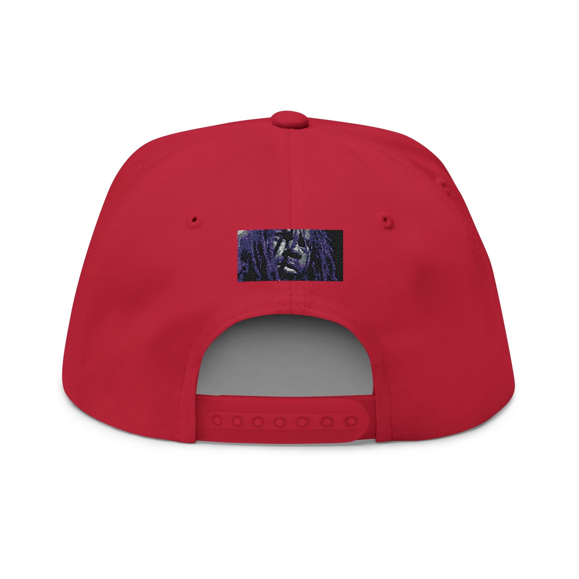 Embroidered Flat Bill Cap - Statement Hat for Women, Casual Style, Gift for Her, Trendy Accessory, Unique Fashion Statement
