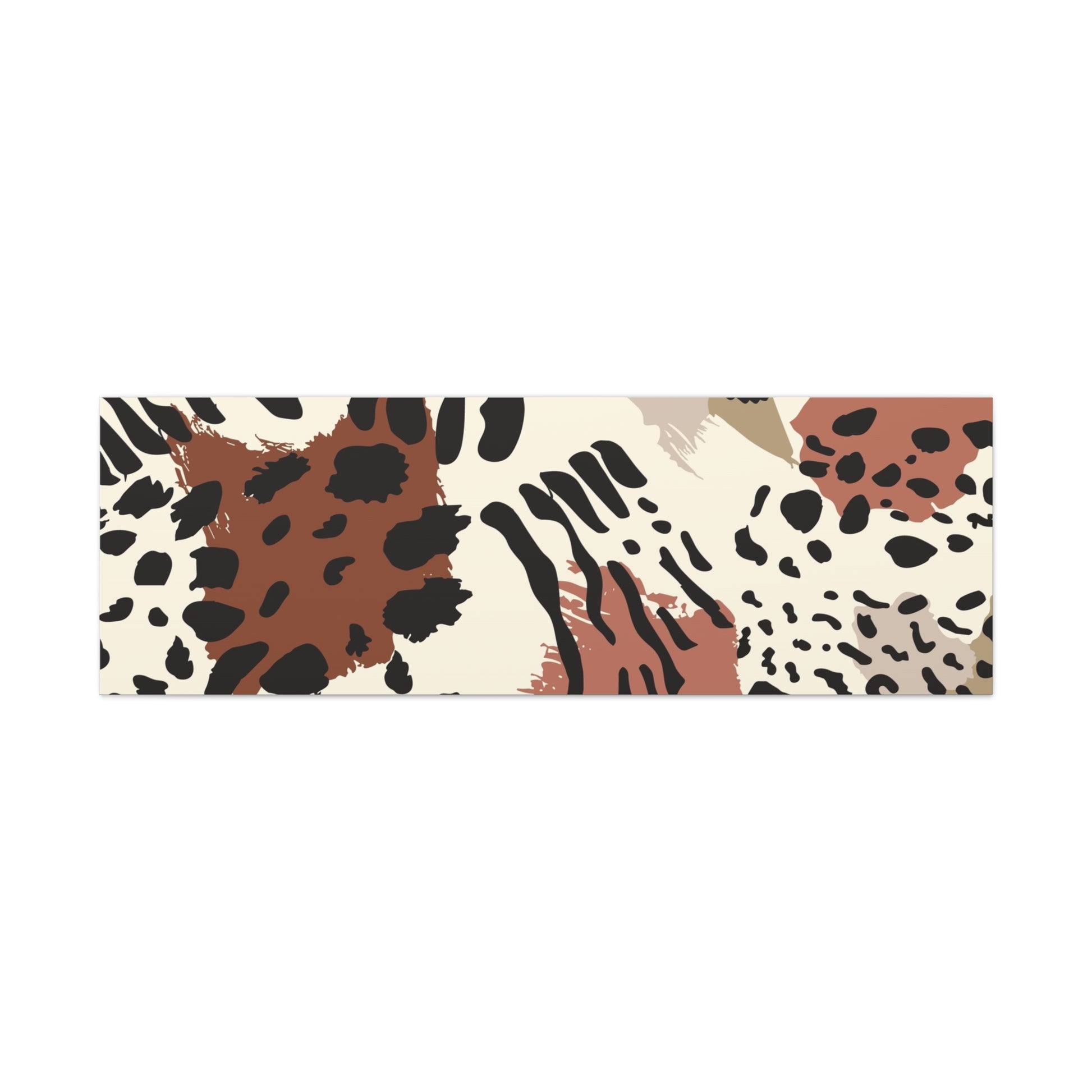 Abstract Animal Print Canvas Art - Modern Home Decor