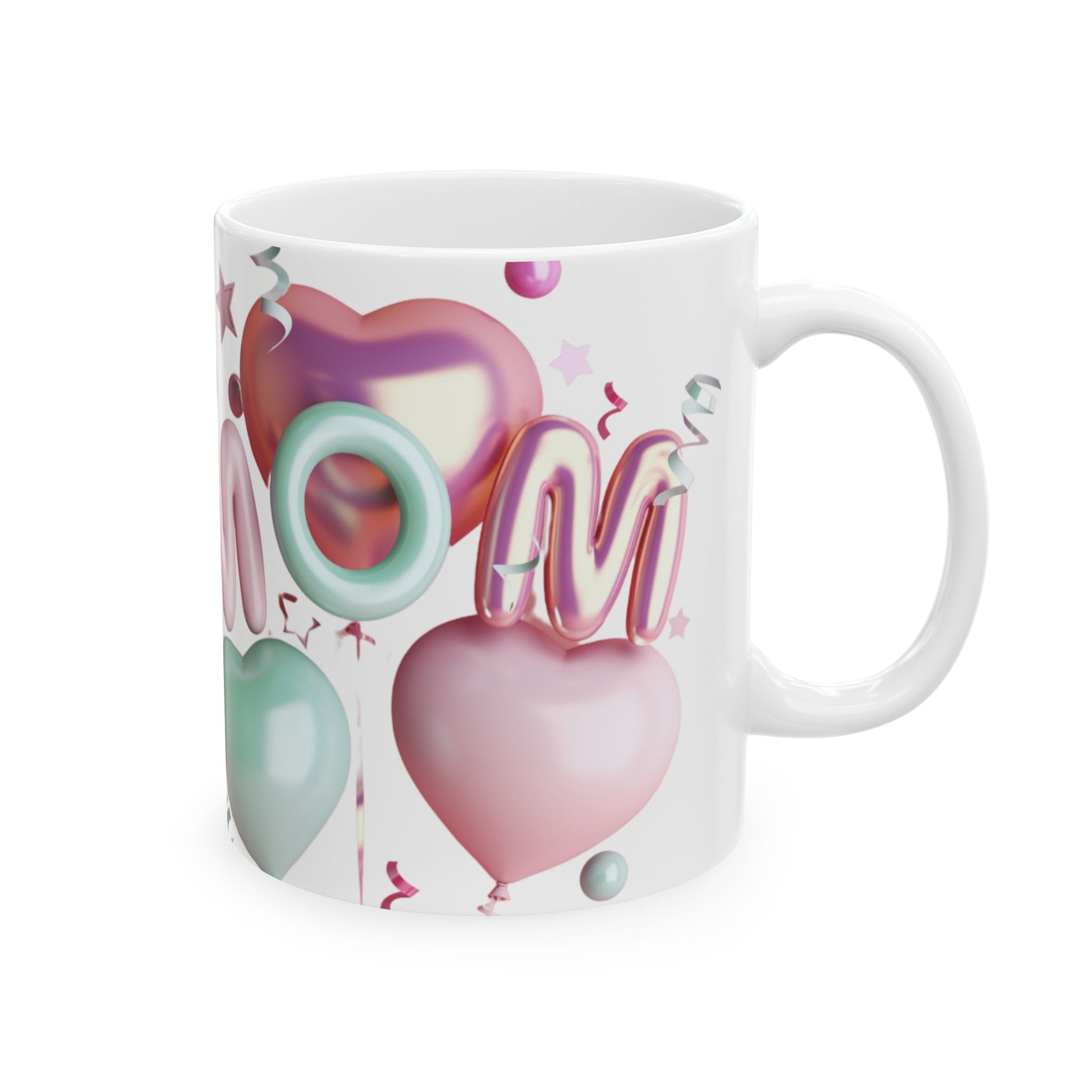 Colorful Mother's Day Ceramic Mug - Perfect Gift for Mom