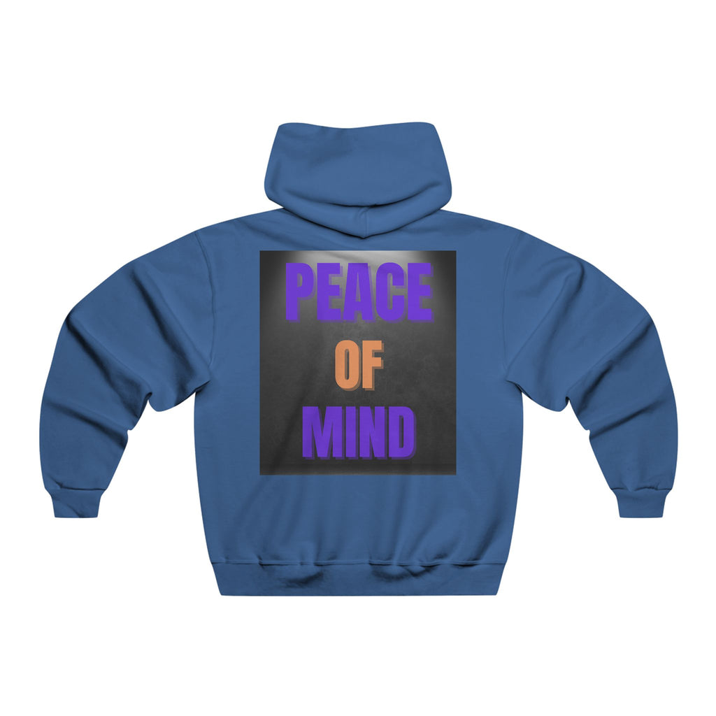 Men's Hooded Sweatshirt - Love Real & Peace of Mind Designs