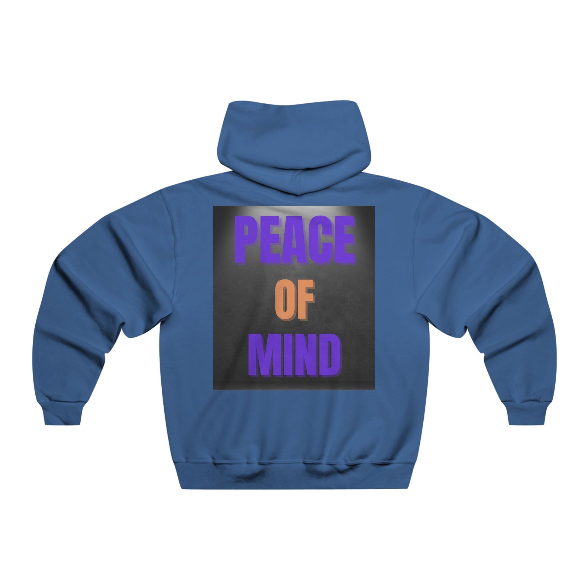 Men's Hooded Sweatshirt - Love Real & Peace of Mind Designs