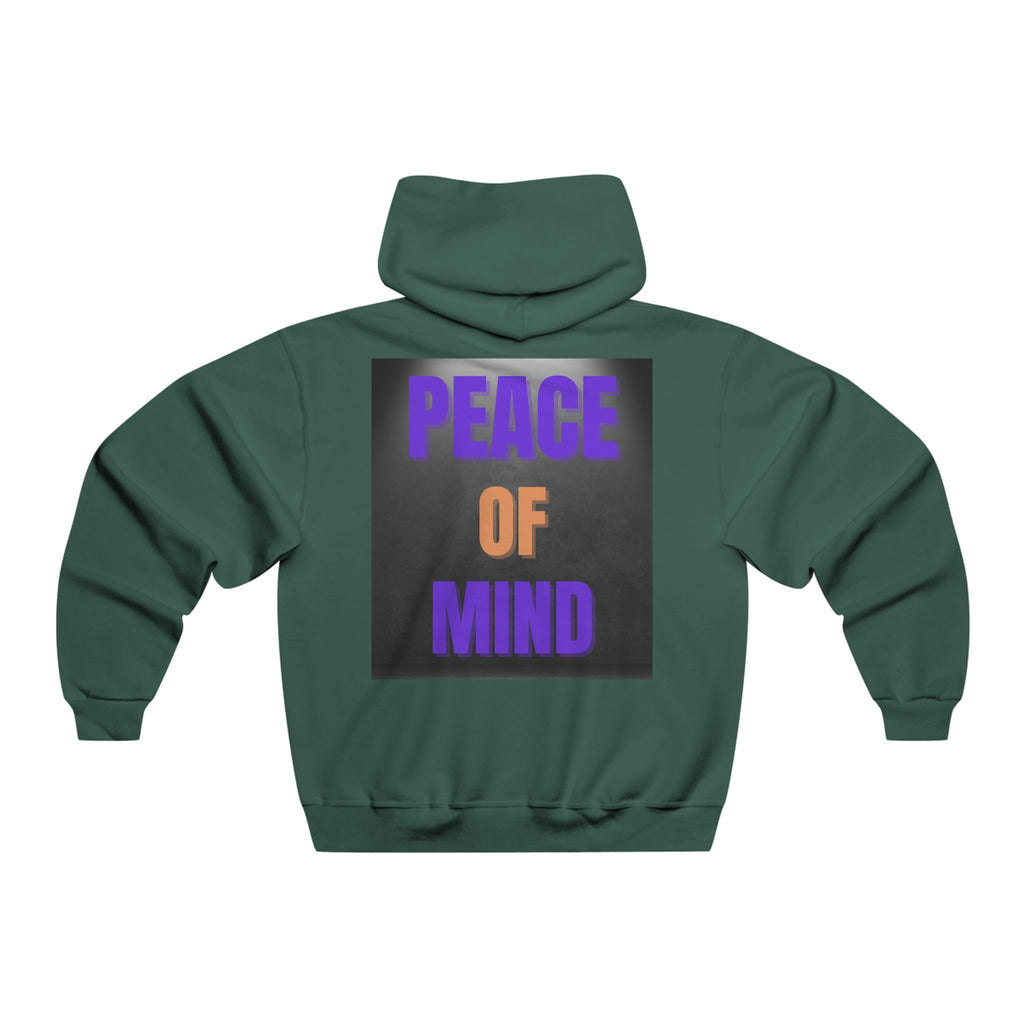 Men's Hooded Sweatshirt - Love Real & Peace of Mind Designs