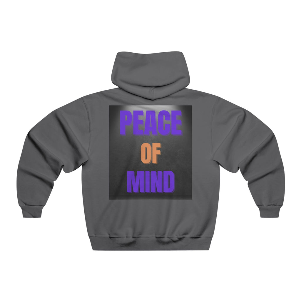 Men's Hooded Sweatshirt - Love Real & Peace of Mind Designs