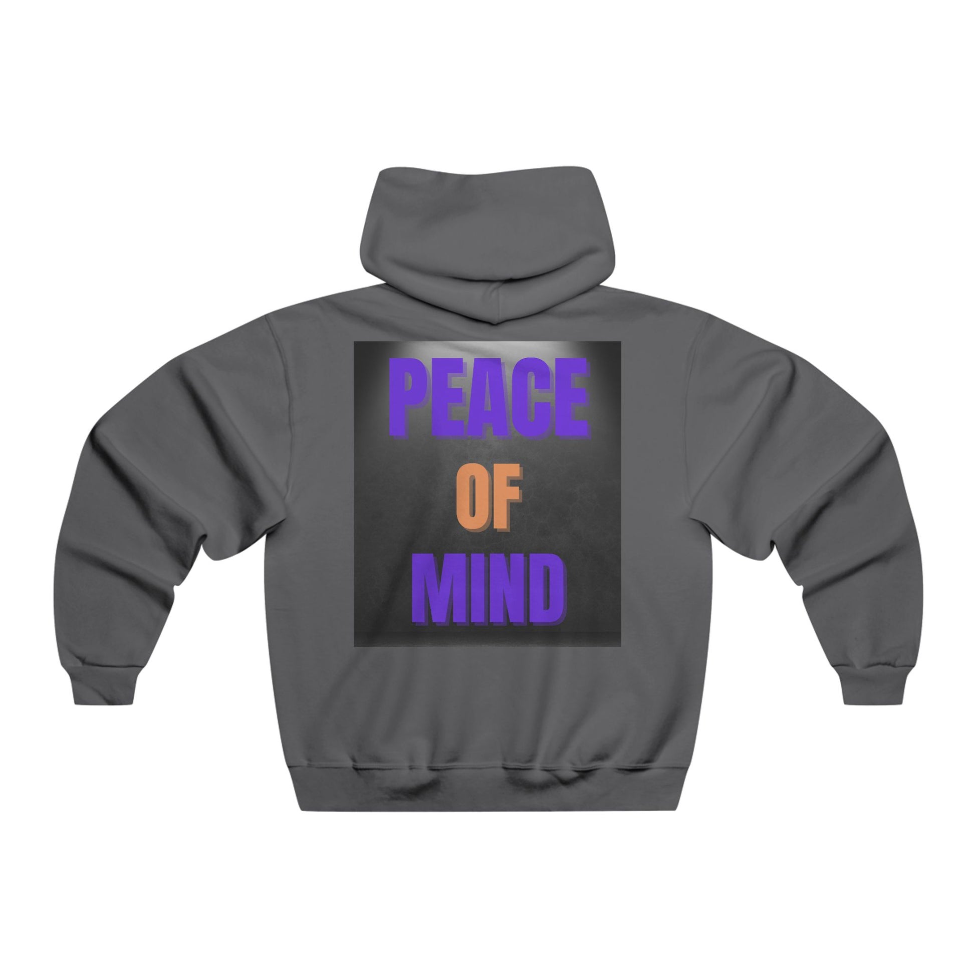 Men's Hooded Sweatshirt - Love Real & Peace of Mind Designs