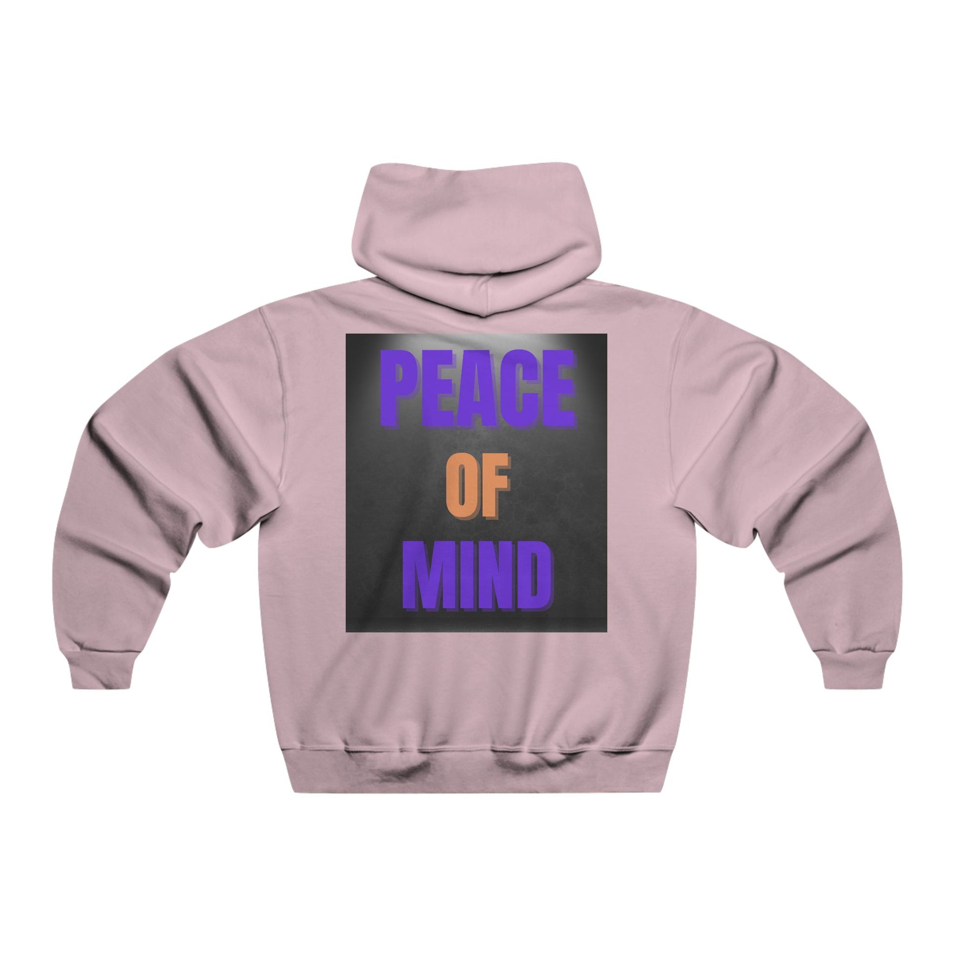 Men's Hooded Sweatshirt - Love Real & Peace of Mind Designs
