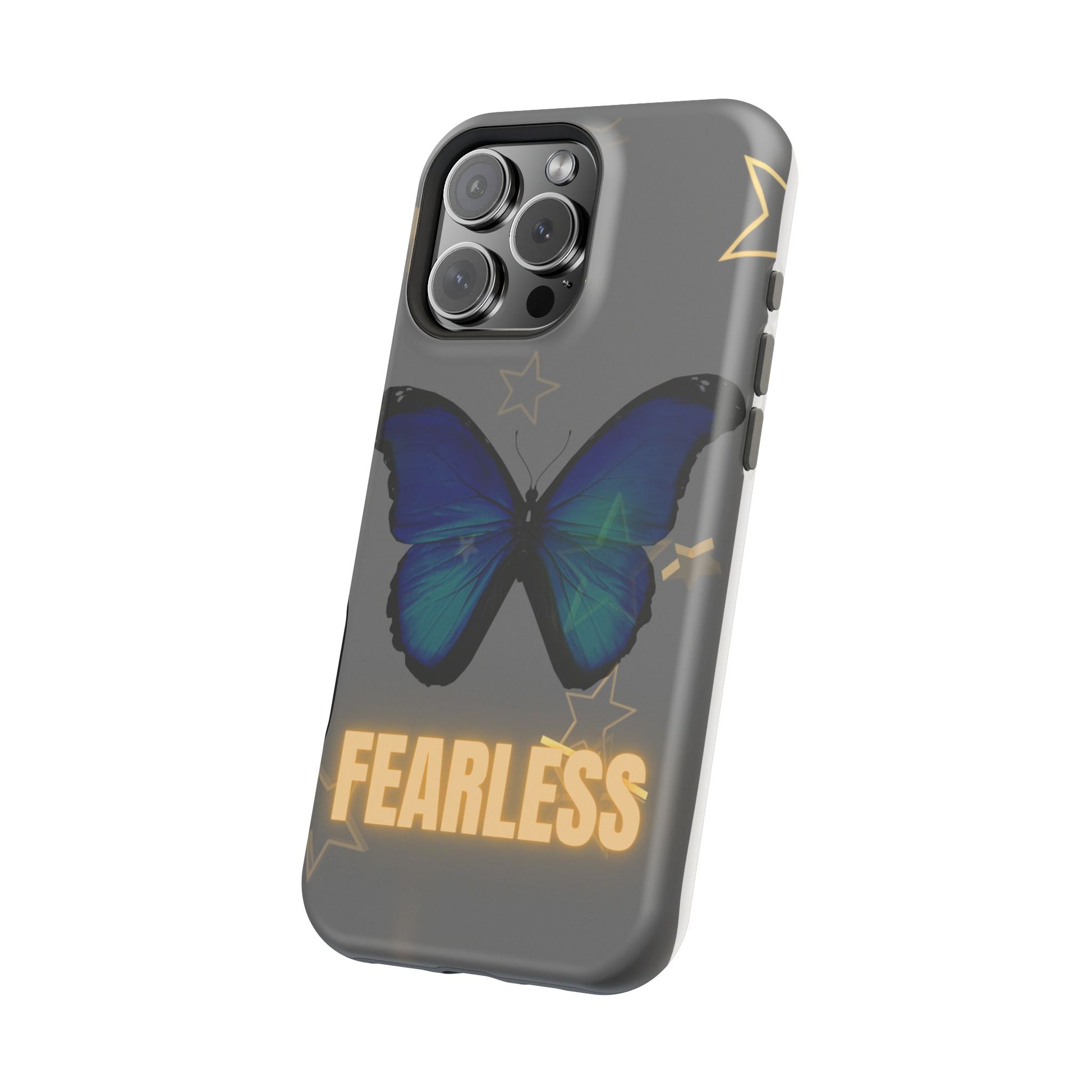 Fearless Butterfly Magnetic Phone Case - Bold and Inspirational Design