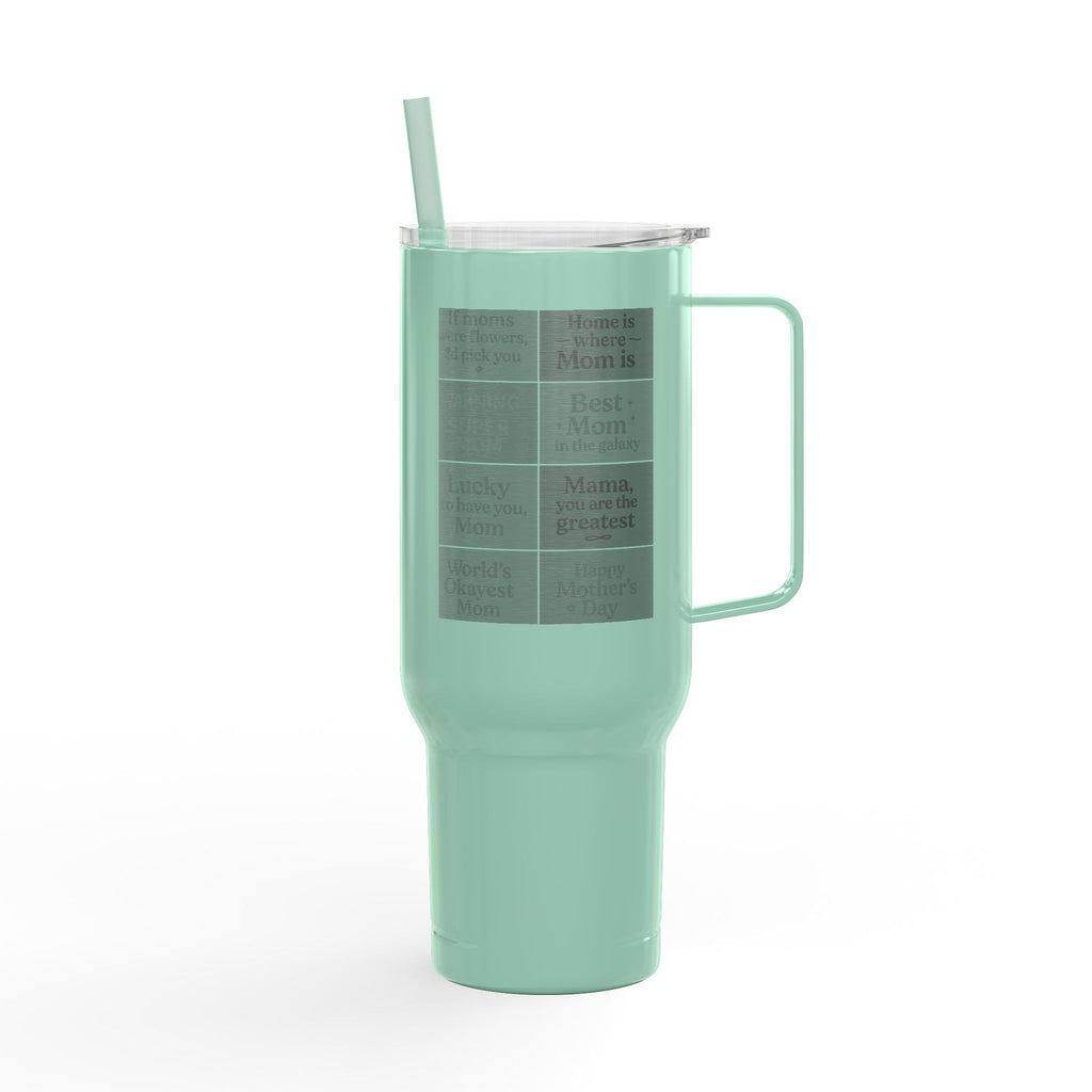 Happy Mother's Day Insulated Tumbler - 40oz with Lid & Straw