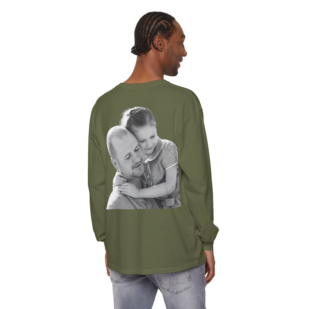 Unisex Garment-dyed Long Sleeve T-Shirt