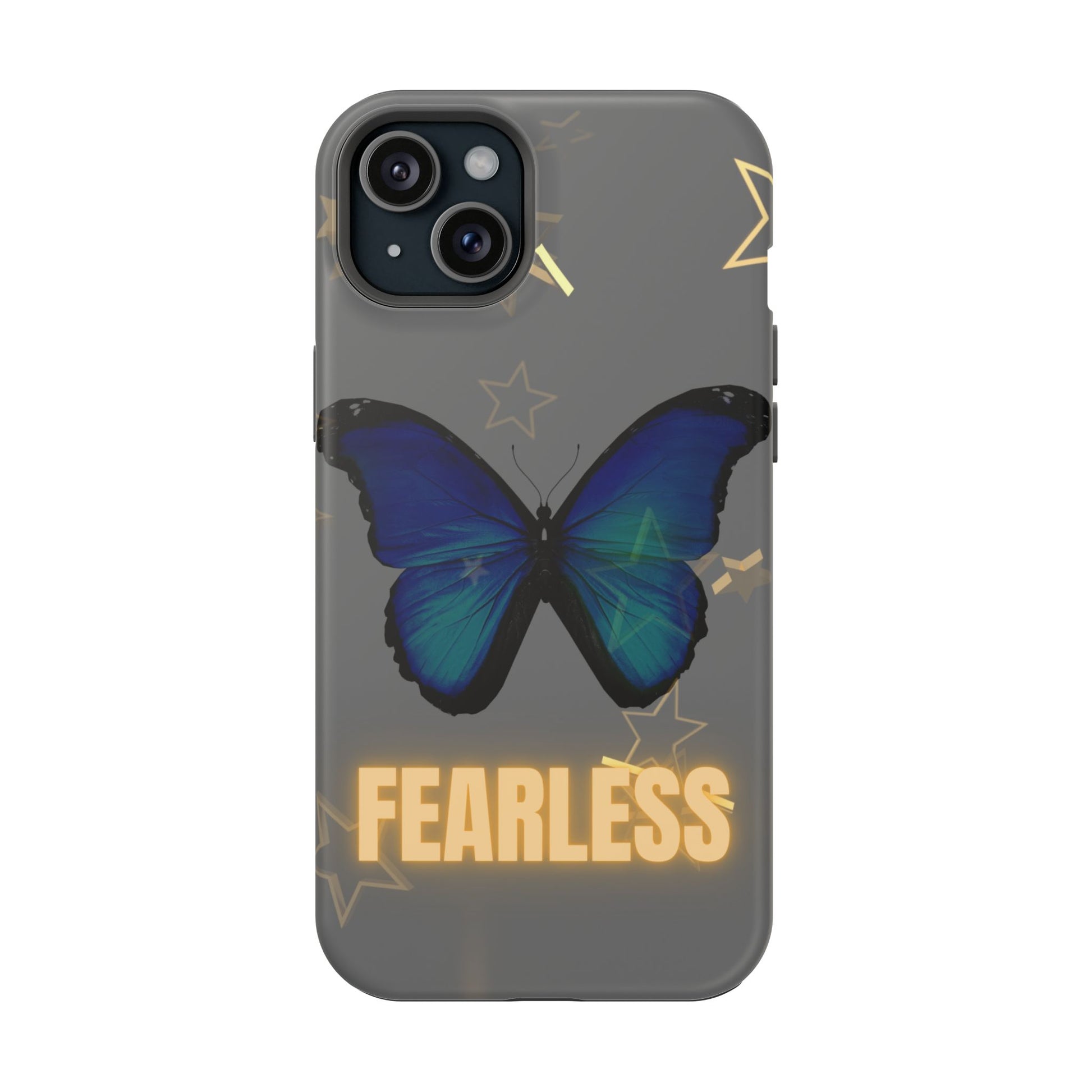 Fearless Butterfly Magnetic Phone Case - Bold and Inspirational Design