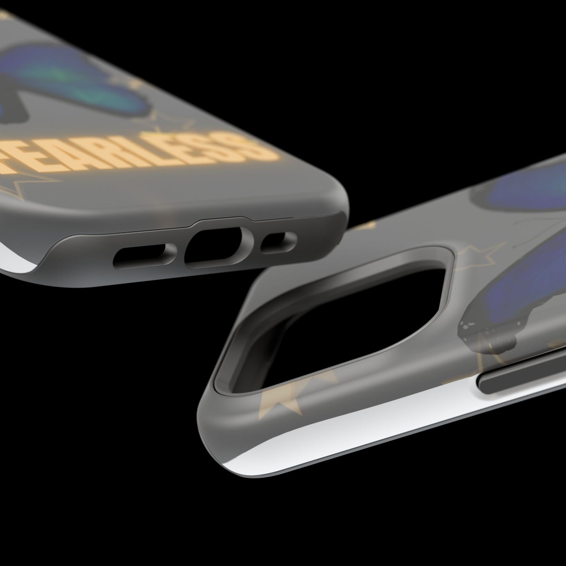 Fearless Butterfly Magnetic Phone Case - Bold and Inspirational Design
