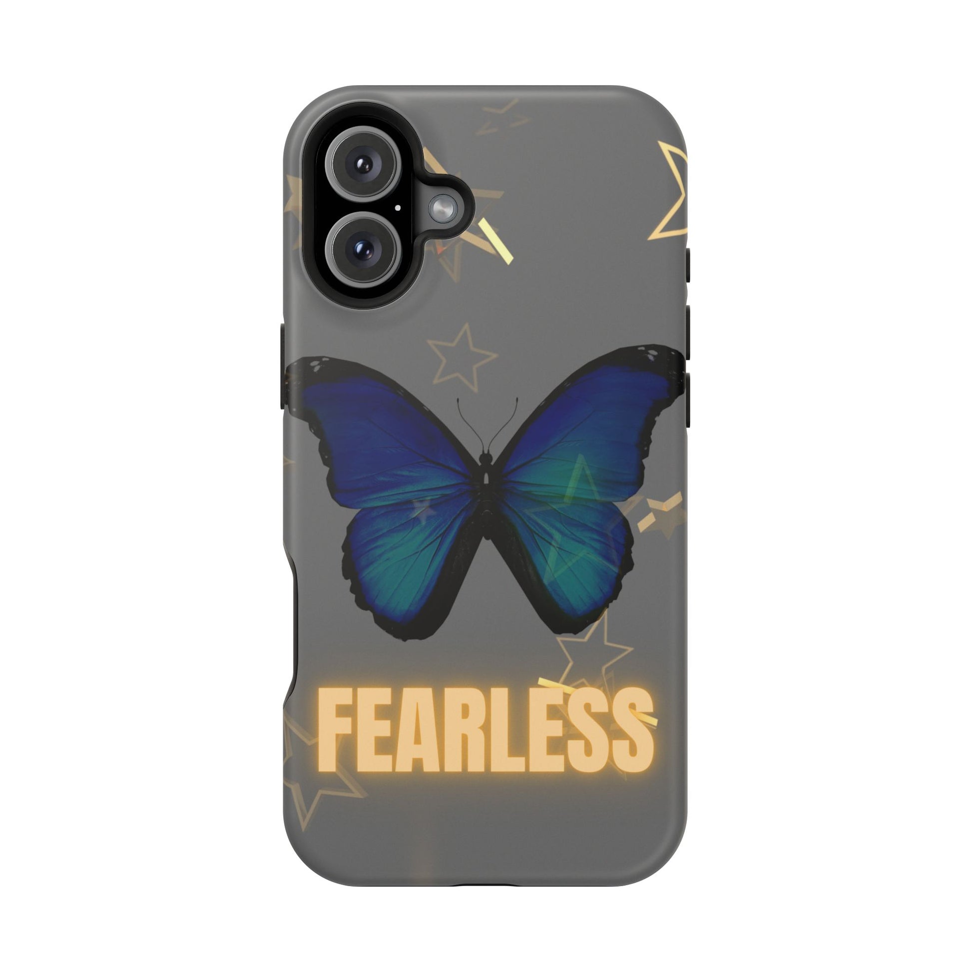Fearless Butterfly Magnetic Phone Case - Bold and Inspirational Design