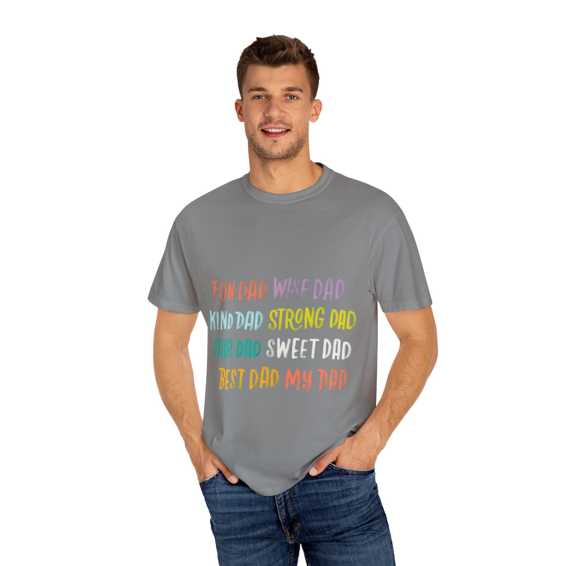 Happy Father's Day Unisex T-Shirt - Celebrating 'Fun Dad', 'Wise Dad', and More!