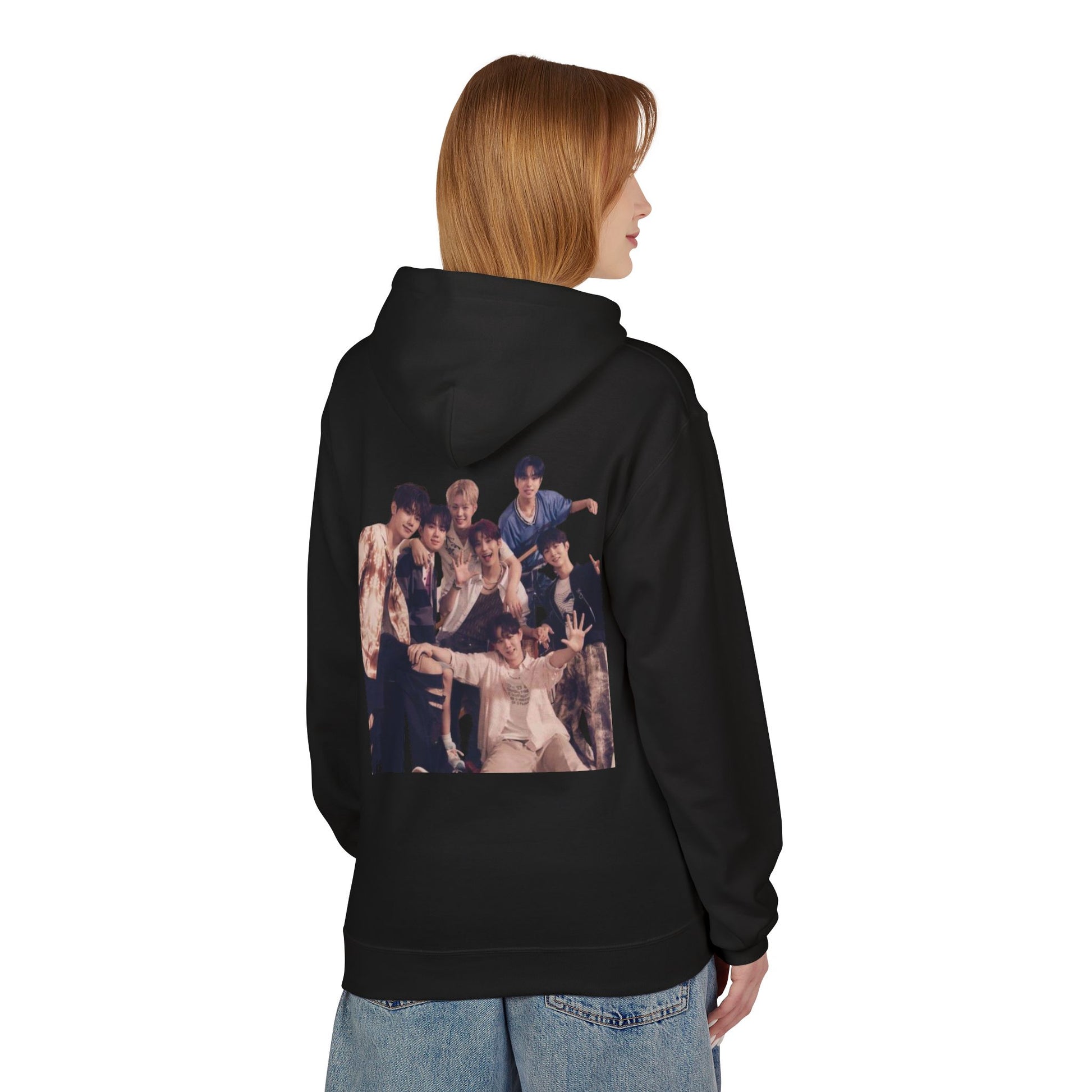 Unisex Midweight Softstyle Fleece Hoodie - Stylish Group Photo Design