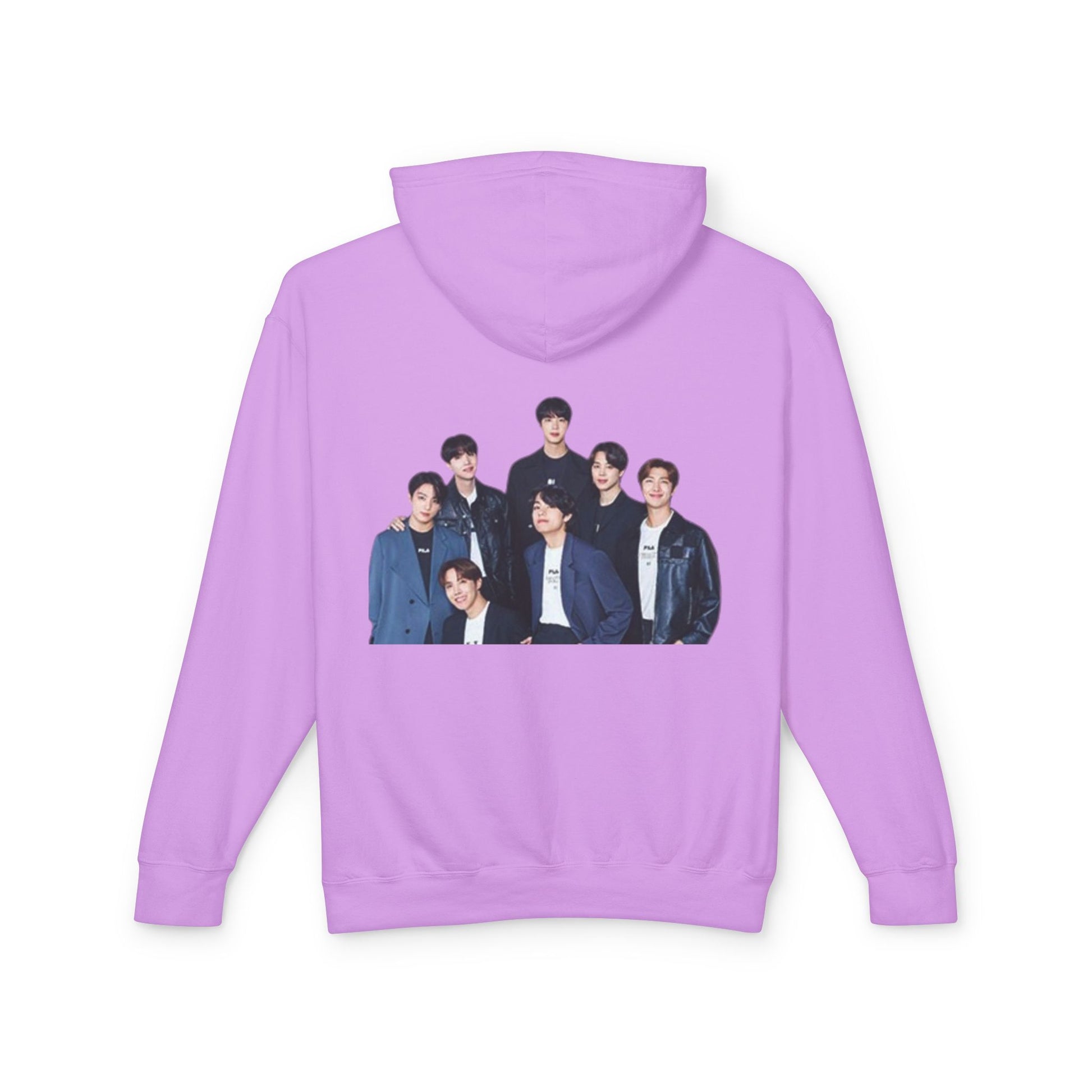 BTS Inspirational Quote Hoodie - Unisex Lightweight Sweatshirt